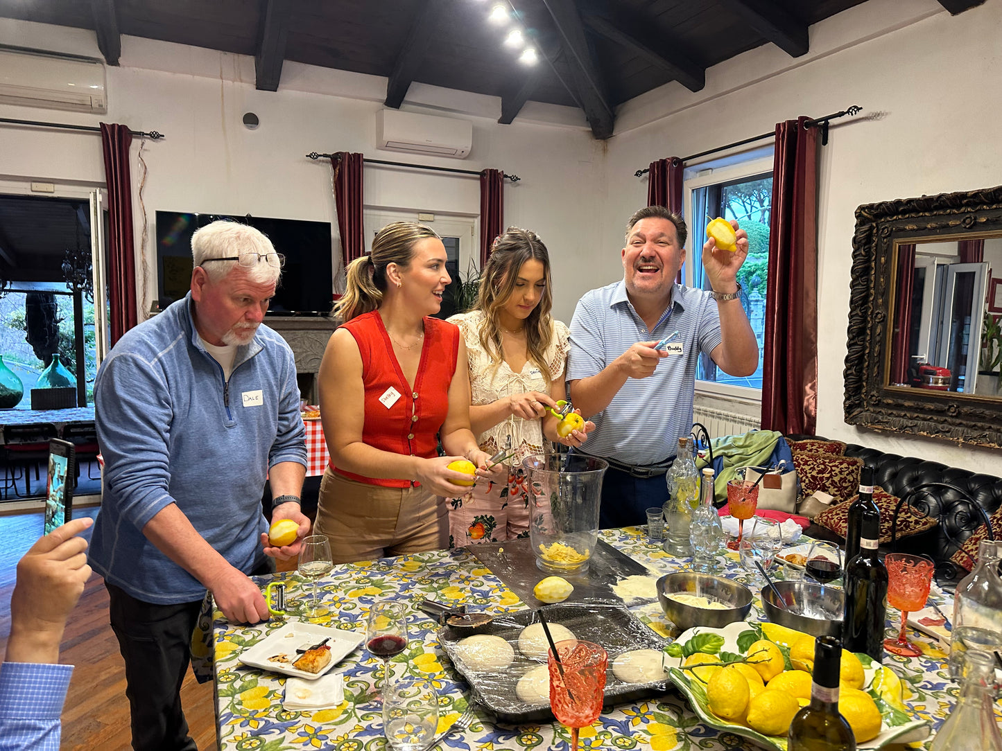 Pizza and Limoncello